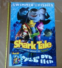 SHARK TALE  Will Smith  ORIGINAL POSTER Video Shop DVD VHS