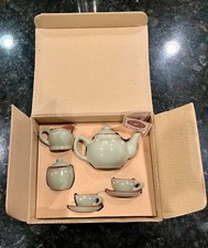 New In Box Boyds Bears Abigail's Victorian Tea Set