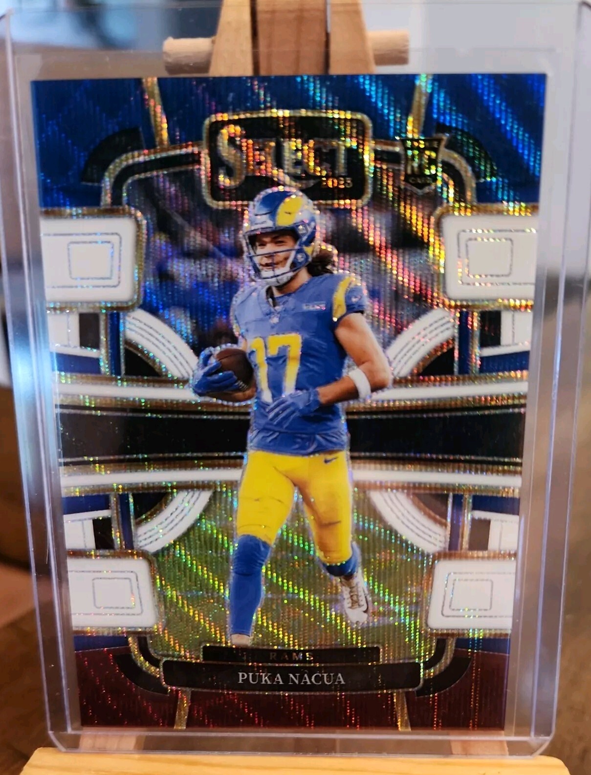 2023 Panini Select - Concourse Tri-Color Prizm #56 Puka Nacua /259 (RC)