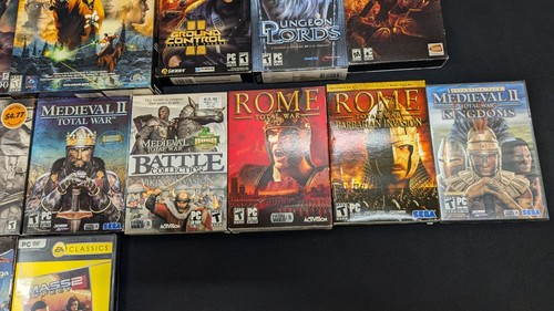 PC Computer Vintage Games Big Lot of 28 boxes. Mix of Genres and styles. - Picture 7 of 13