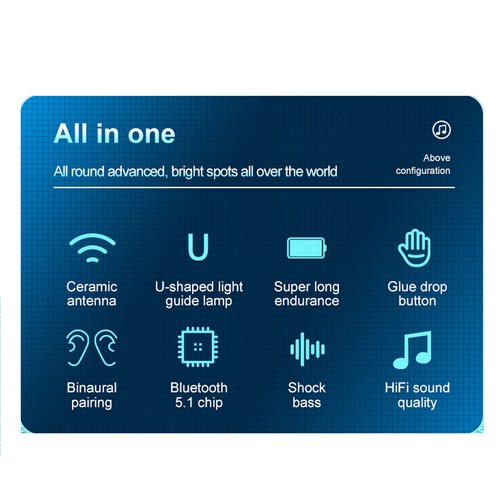 Bluetooth Earphone Headset Mini Wireless Earbud Built-in Mic Hands-free Call - Picture 12 of 16