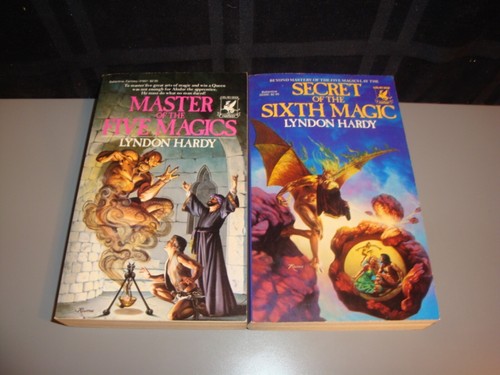Magic by the Numbers Series 1 & 2 Vintage paperback Lot Lyndon Hardy Del Rey - Picture 1 of 6