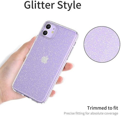 For Motorola Moto G Play 2023 Glitter Sparkle Bling Hybrid Rubber TPU Case Cover - Picture 5 of 49