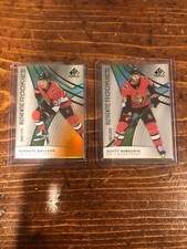 2019 SP Game Used - Senators Rookie Lot - Balcers 45/115 & Sabourin 167/292