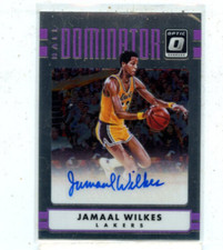 JAMAAL WILKES 2016-17 Panini Donruss Optic Hall Dominator Signature Auto #D /99