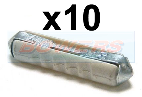 PACK OF 10 6V 12V 24V 36V VOLT 8A AMP WHITE CERAMIC TORPEDO CONTINENTAL FUSES - Picture 1 of 1