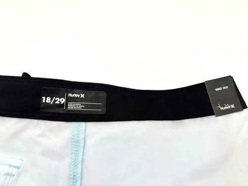 Hurley Boardshorts Boys' 18/29 ,Blue Ice, 9.5" Inseam,New. - Picture 11 of 11