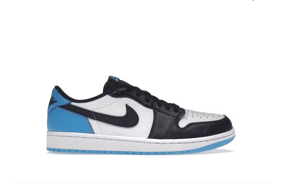 Nike Air Jordan 1 Retro Low OG UNC Dark Powder Blue Size 6y