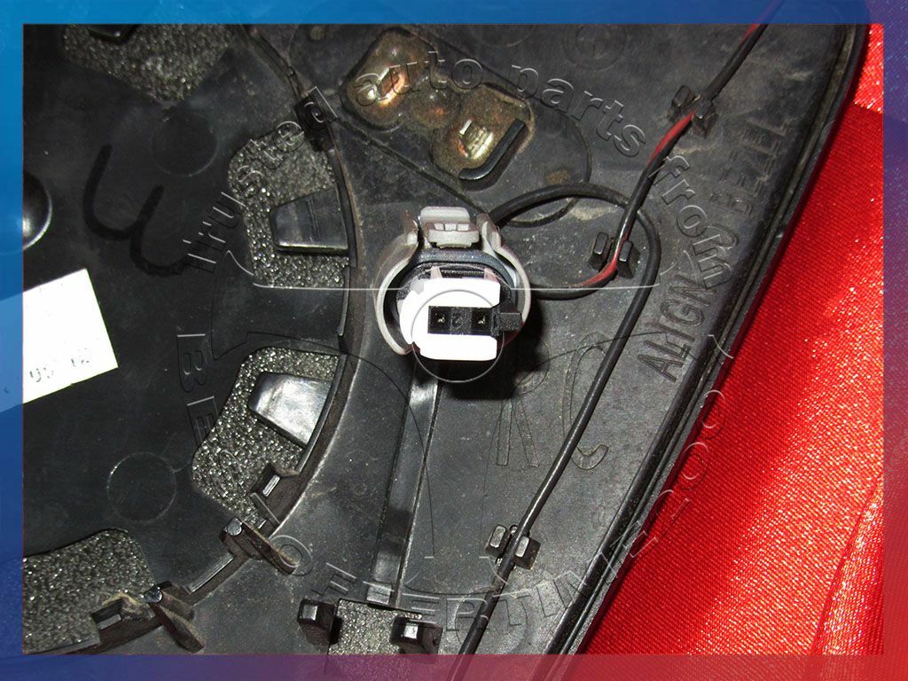 BMW E60 E61 E63 E64 5 6 series RIGHT DOOR PASSENGER MIRROR GLASS HEATED