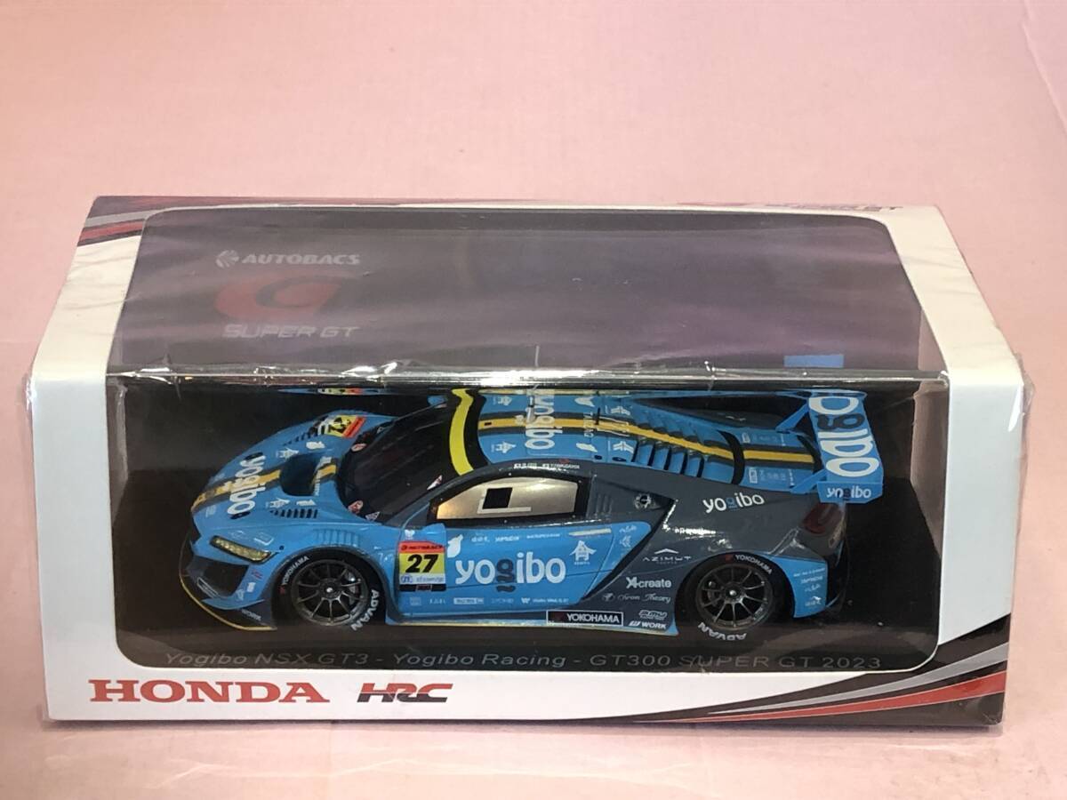 Spark 1/43 Yogibo Nsx Gt3 2023 Super Gt Gt300 27 Spark 1/43 Yogibo Nsx Gt3 2023 Super Gt Gt300 27