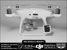 DJI Phantom 4 Series Zing Z-RID Lite Mount for Remote ID (Module Not Included)