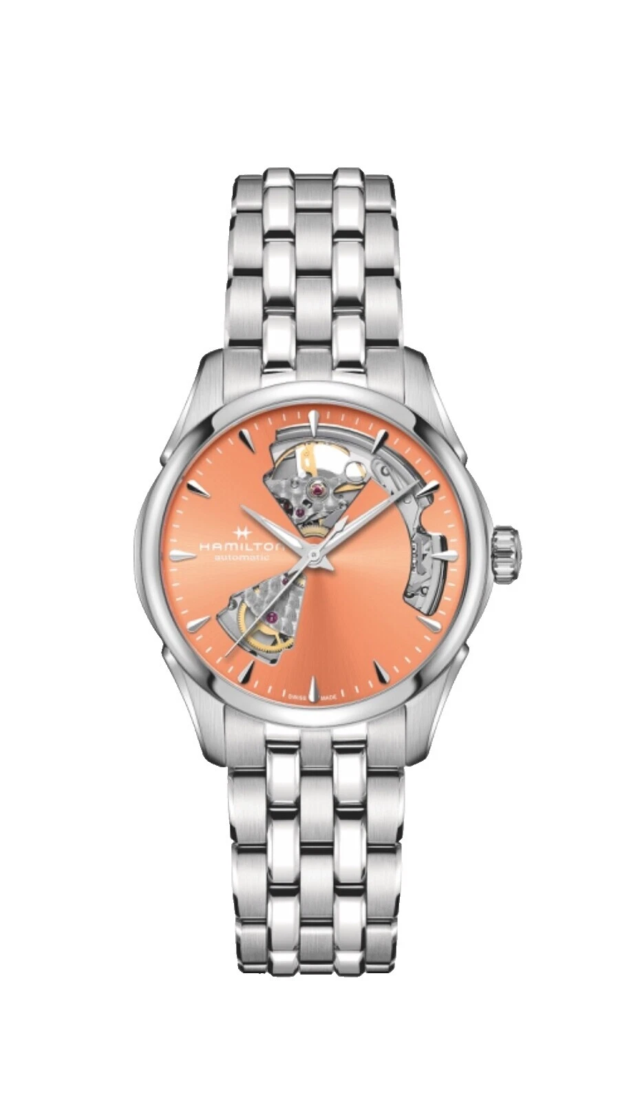 Pulseira de Aço Inoxidável Hamilton estojo de aço inoxidável Relógios de Pulso