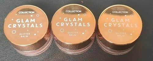 3 x Collection Glam Crystals - Glitter Balm - Stardust 3 - Picture 2 of 4