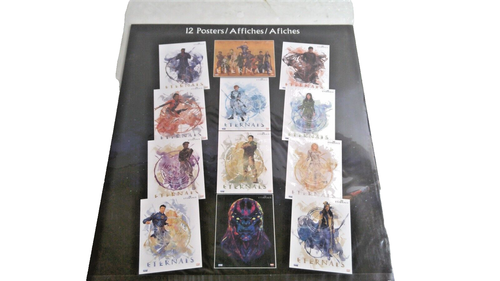Trends International Marvel Eternals 8.5" x 11" Wall Poster Book w/12 Posters - Picture 2 of 2
