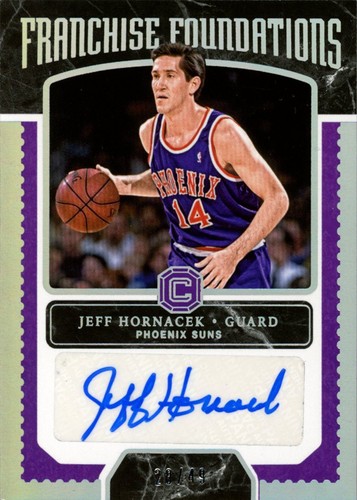 2017 Panini Cornerstones Basketball Silver Jeff Hornacek #FF-JHR