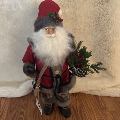 Santa Claus 21  Handcrafted Collectible Williamstown Home-NWT