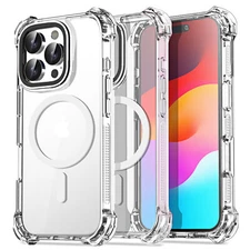 Shockproof Heavy Duty Case For iPhone 16 Pro Max Rugged Clear Protective Cover