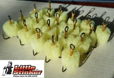 20 EA LITTLE STINKER CATFISH(UNCLE JOSH) Sponge bait rig Treble Size #4,$$SAVE$$