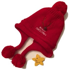 Children Child Christmas Winter Hat Cap