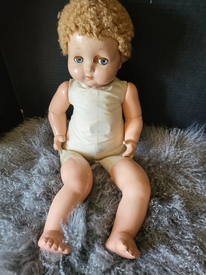 Vintage Effanbee Composition Doll For Repair. - Image 2 of 4