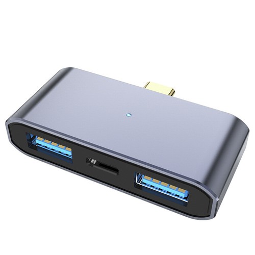 Universal 3in1 USB Type-C Hub TF SD Memory Card Reader For Iphone For Ipad