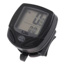 USA NEW Wireless LCD Bike Bicycle Computer Odometer Speedometer Black