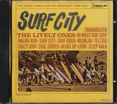 The Lively Ones - Surf City CD **BRAND NEW/STILL SEALED**