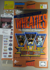 Bengals Quarterback BOOMER ESIASON Wheaties Box Autograph Signed JSA