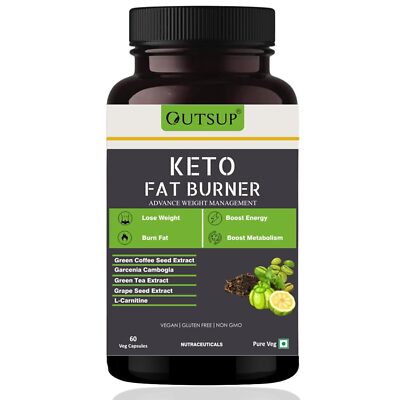 Keto Fat Burner Weight Loss Supplement for Women & Men 60 Caps 1000MG