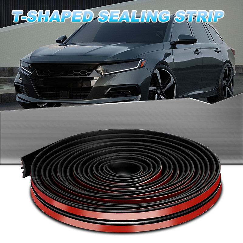 Car Door Edge Protector 4M Rubber Seal Strip For Car Door & Window Edges - Universal Weather Protection Rubber Windshield Trim - Foto 9