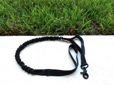 Outdoor Bungee Dog Leash Large Military Police Training Heavy Duty Metal Buckle