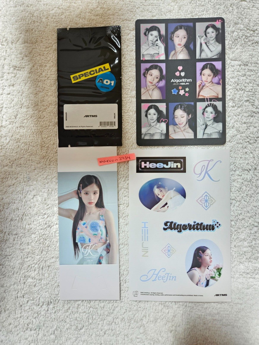 LOONA HEEJIN K Signed Promo Album Autographed + Message LOONA HEEJIN K Signed Promo Album Autographed + Message