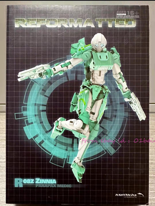 Perfect Mmc R-08z Reformatted Zinnia Action Figure In Stock
