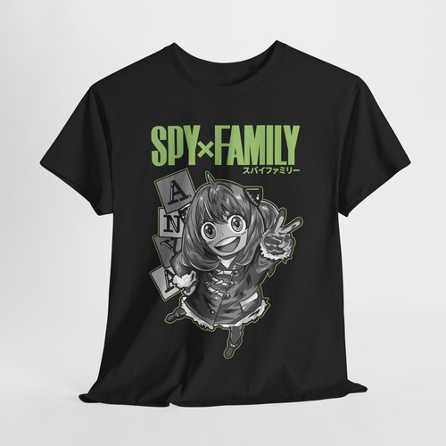 Spy X Family T-Shirt Anya Forger Yor Loid Anime Japanese Tee Shirt Manga Kawaii - Picture 9 of 18