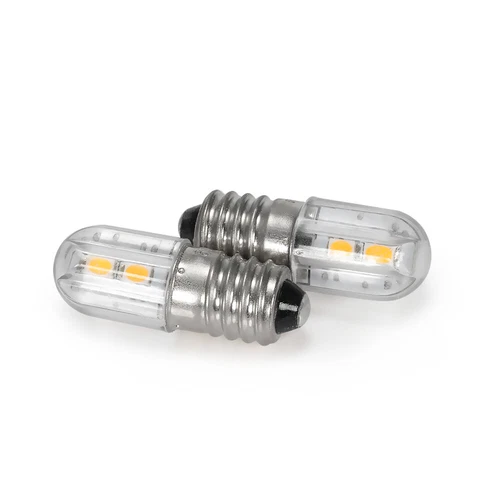 1/2/6/10Stk E10 6V LED-Schraubsockel Birne Warmweiß Leuchtmittel Lampe Leuchte - Bild 11 von 16