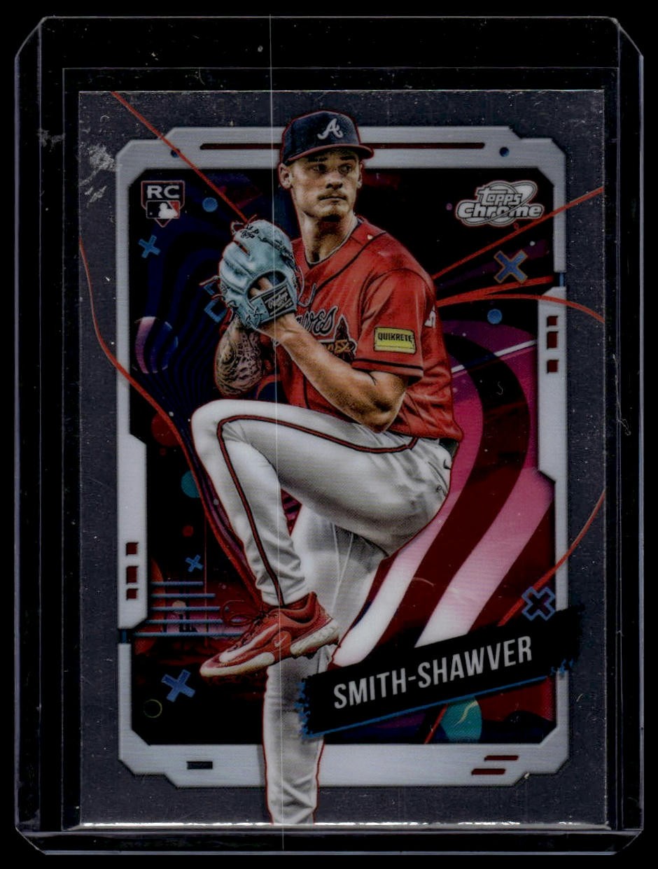 2024 Topps Chrome Cosmic #62 AJ Smith-Shawver