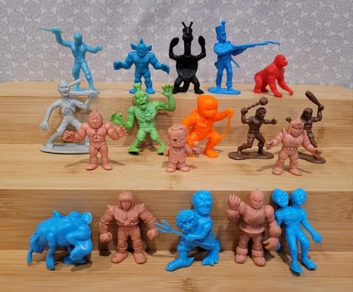 Vintage Hing Fat Monsters Muscle Men Slug Zombie Tyco Barbarians Mini Figure Lot