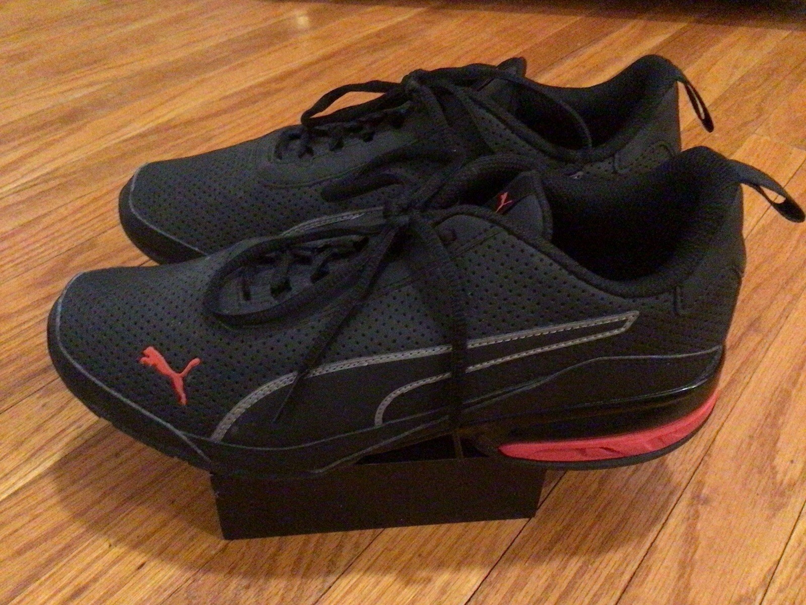 PUMA VIZ RUNNER SPORT SL BLACK MENS SIZE 10- NEW WITHOUT BOX thumbnail 2