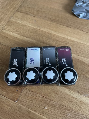 4 X Mont Blanc Ink Bottles