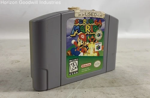 Nintendo 64 N64 Super Mario 64 Players Choice Game Cartridge (G/Untested)