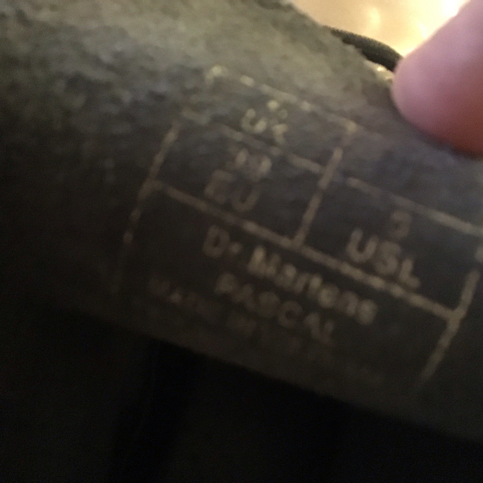 Doc Martens Pascal Ankle Boots  Metallic Gunmetal Unisex 39 Lace Up Air Wair thumbnail 12