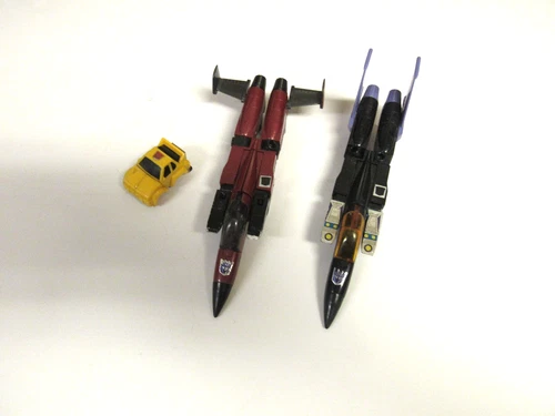 Vintage Hasbro Takara Transformers G1 Original Jets Car Parts Lot Figures