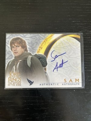 Herr Der Ringe Sam Sean Austin Topps Autograph Card Lord Of The Rings