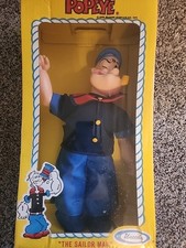 1979 VINTAGE Popeye The Sailor Man Soft Vinyl Doll UNEEDA Doll Co
