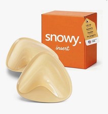 snowy Beige Push Up Self-Adhesive Medical-Grade Sponge Bra Inserts Women