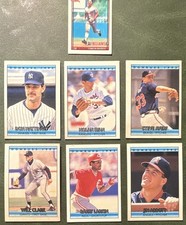 1992 Donruss Mini Baseball Card Lot Nolan Ryan Mattingly Larkin Clark Rare Mini