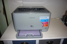Samsung Farb Laserdrucker Clp 310 Colour Printer mit Toner