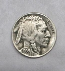 1936-P Buffalo Nickel Double Die Obverse And Reverse Very Fine Condition.