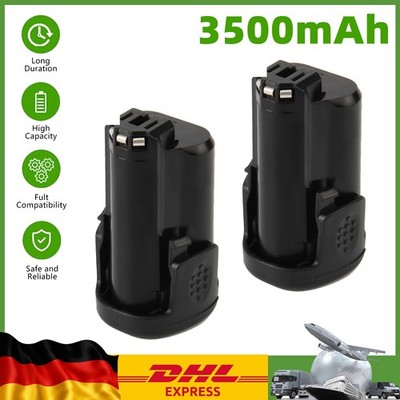 2stk 12V 3500mAh Lithium Akku für Dremel 8200 8220 8300 B812-03  B812-01