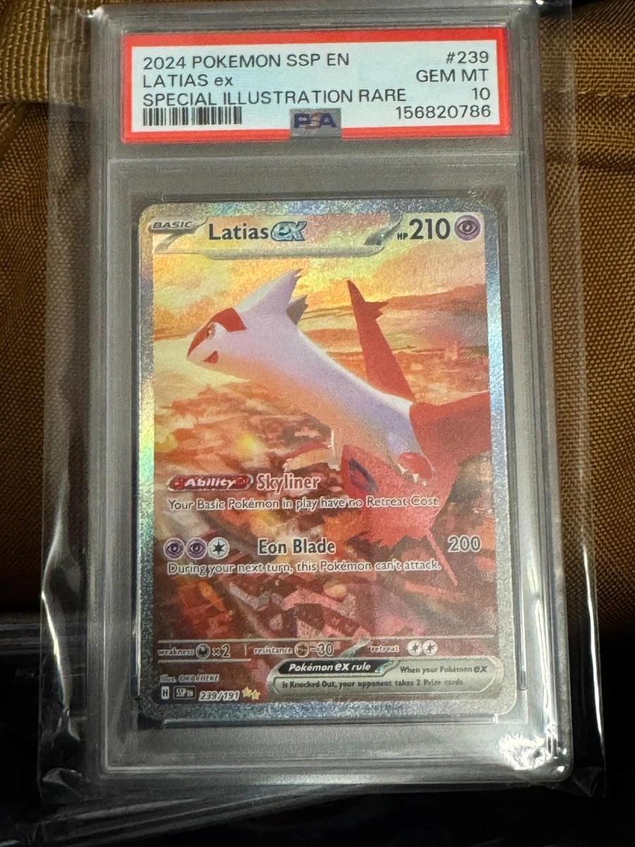 Latias Holo Pokémon TCG Individual Collectible Card Game Cards for